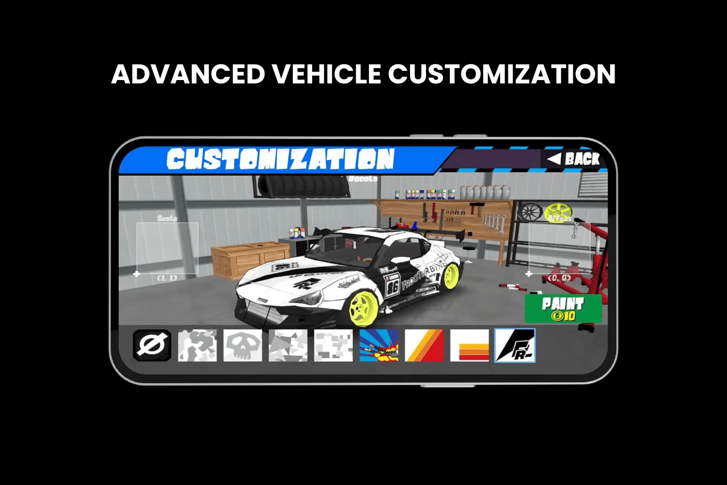 advanced vehicle customization